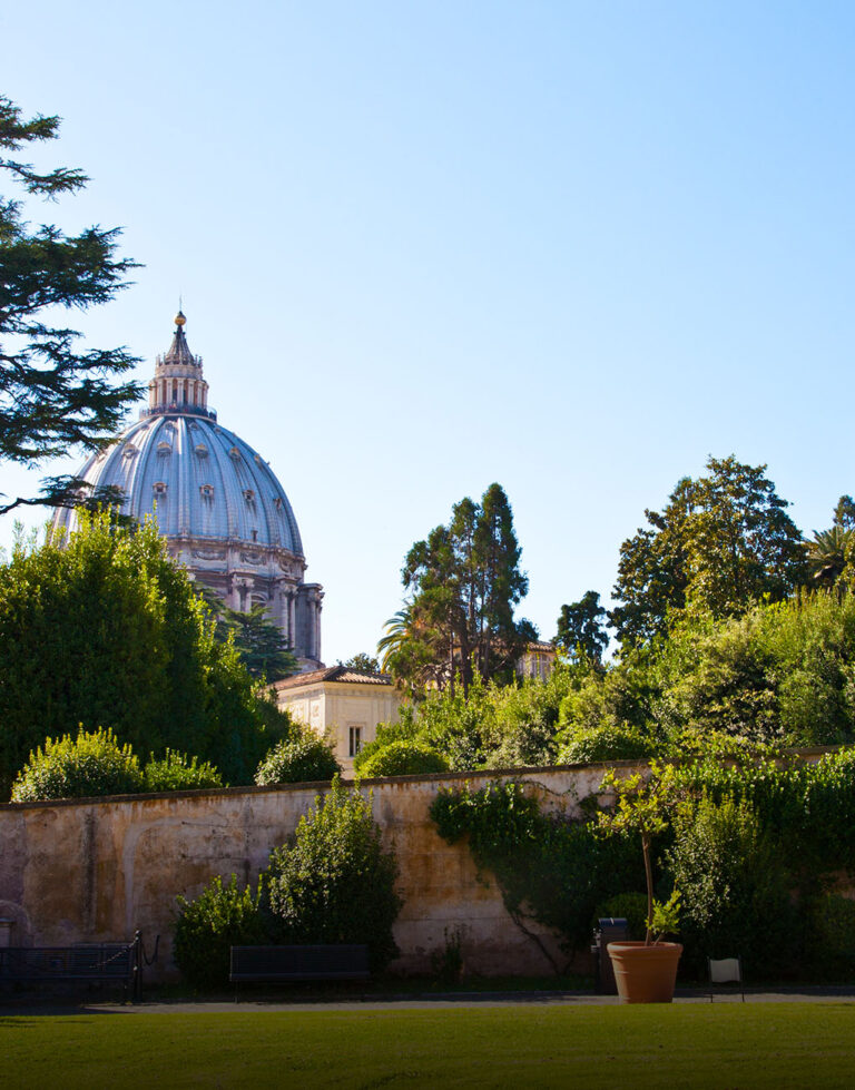 Exterior view of Vatican Gardens Tour