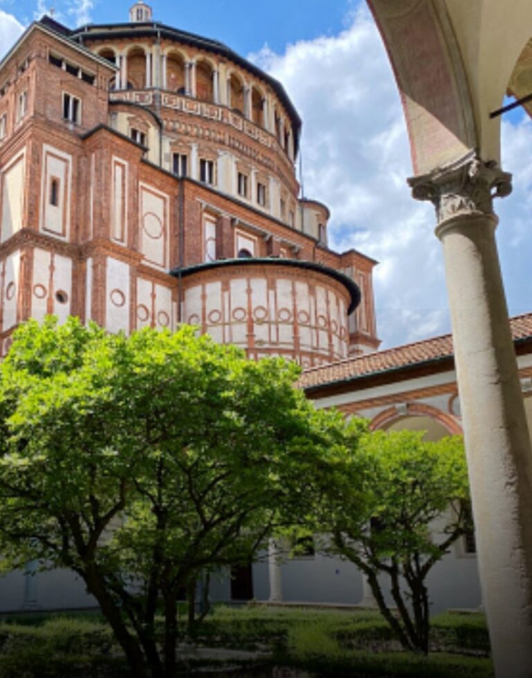 Convent of Santa Maria delle Grazie Cloister courtyard