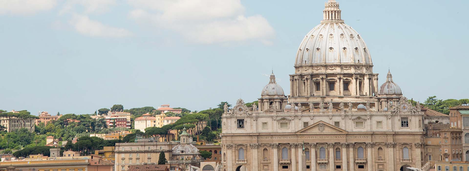 exterior view of The Vatican