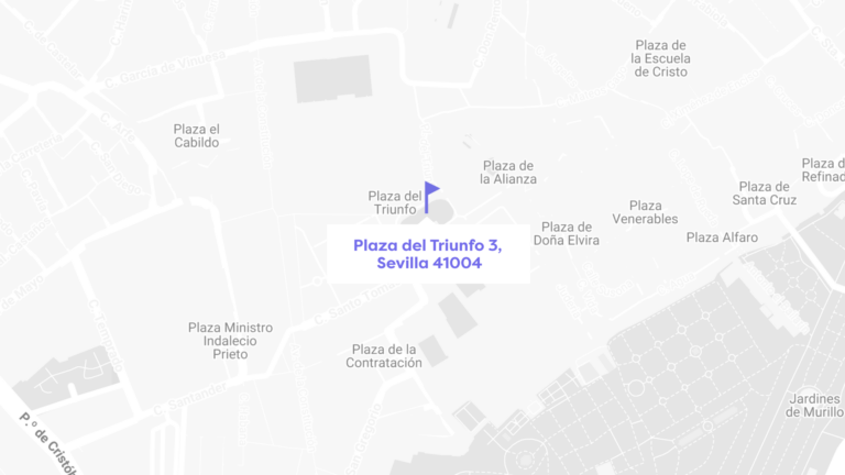 map of plaza del triunto