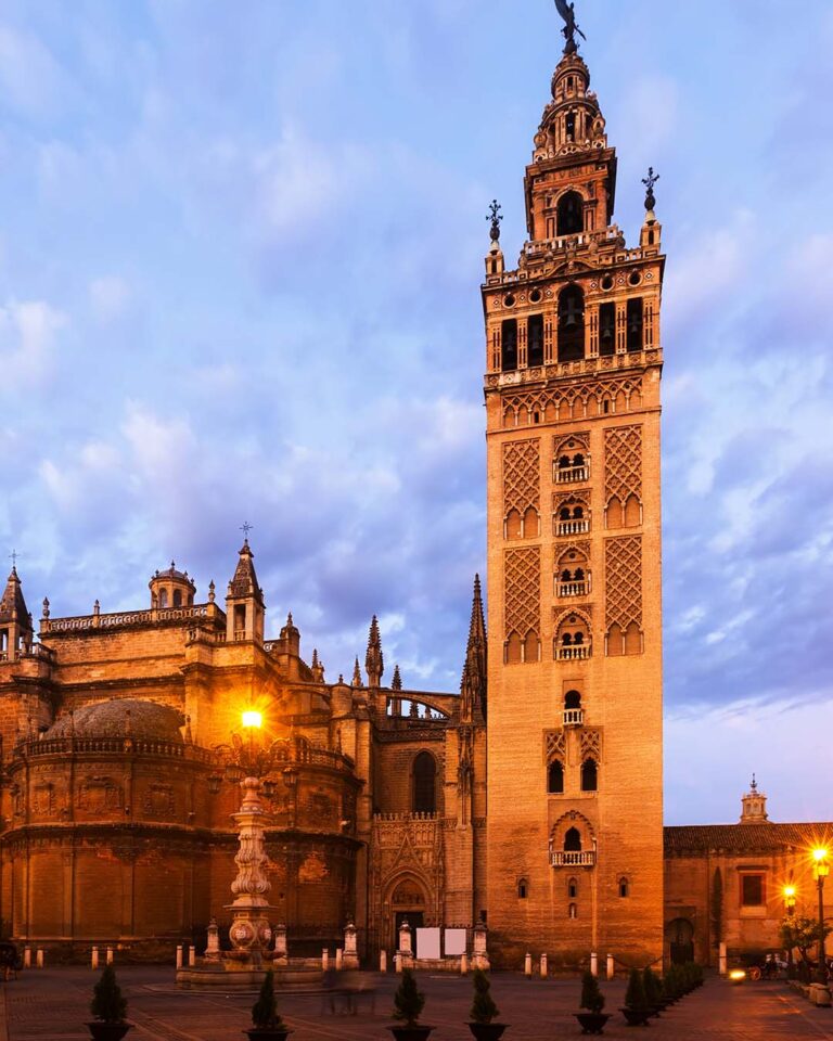 giralda tower in seville spain